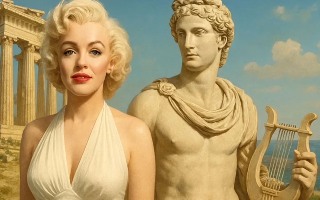 Marilyn Monroe teve um deus grego em sua vida; conheça a história