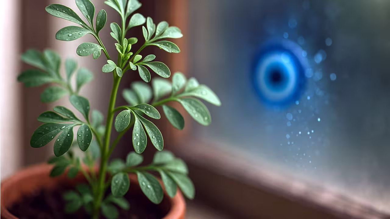 Arruda, planta para afastar mau-olhado.