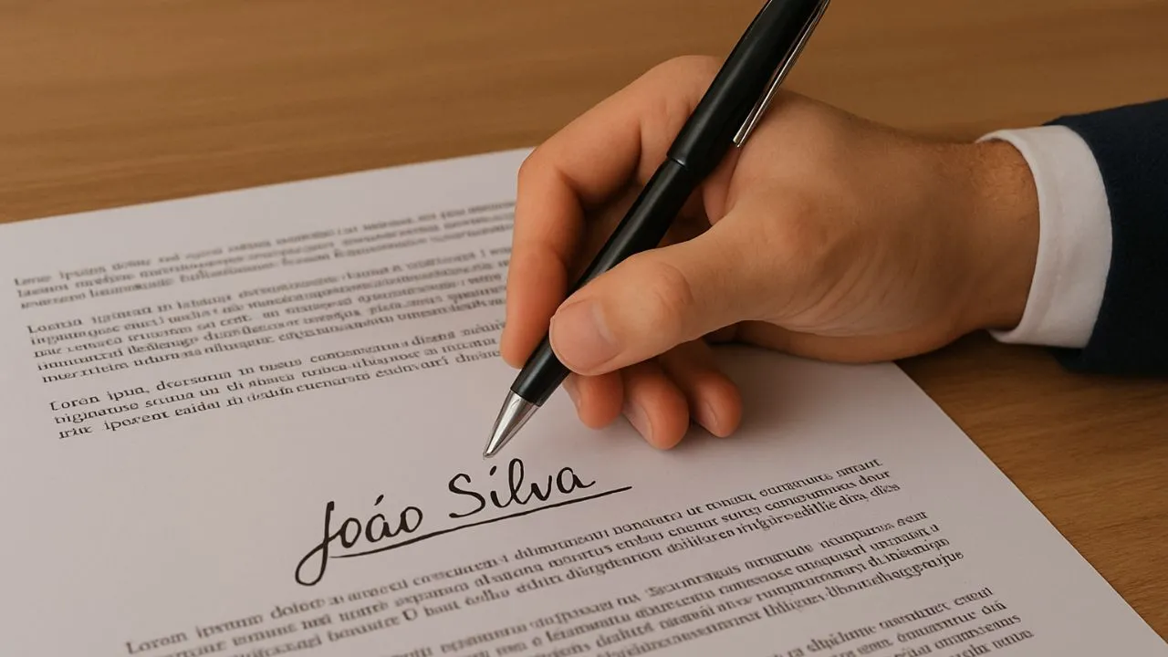 Por que algumas pessoas sublinham a assinatura? O que esse traço pode revelar sobre a personalidade