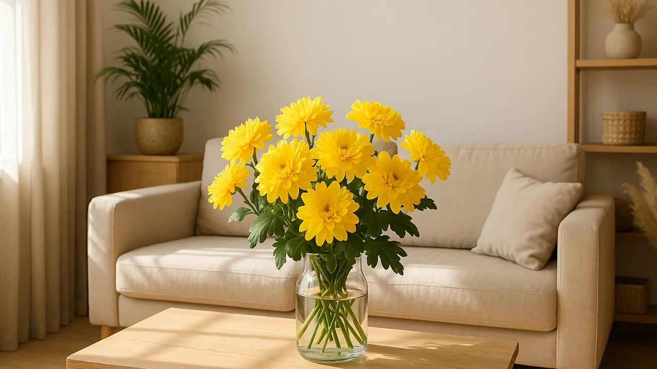 Este é o lugar para colocar flores amarelas e atrair boas energia em casa