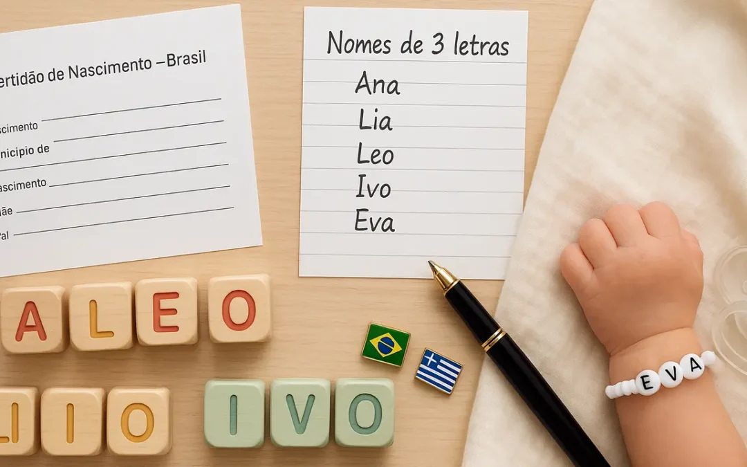 Curtinhos e na moda! Estes são os nomes de 3 letras que estão em alta