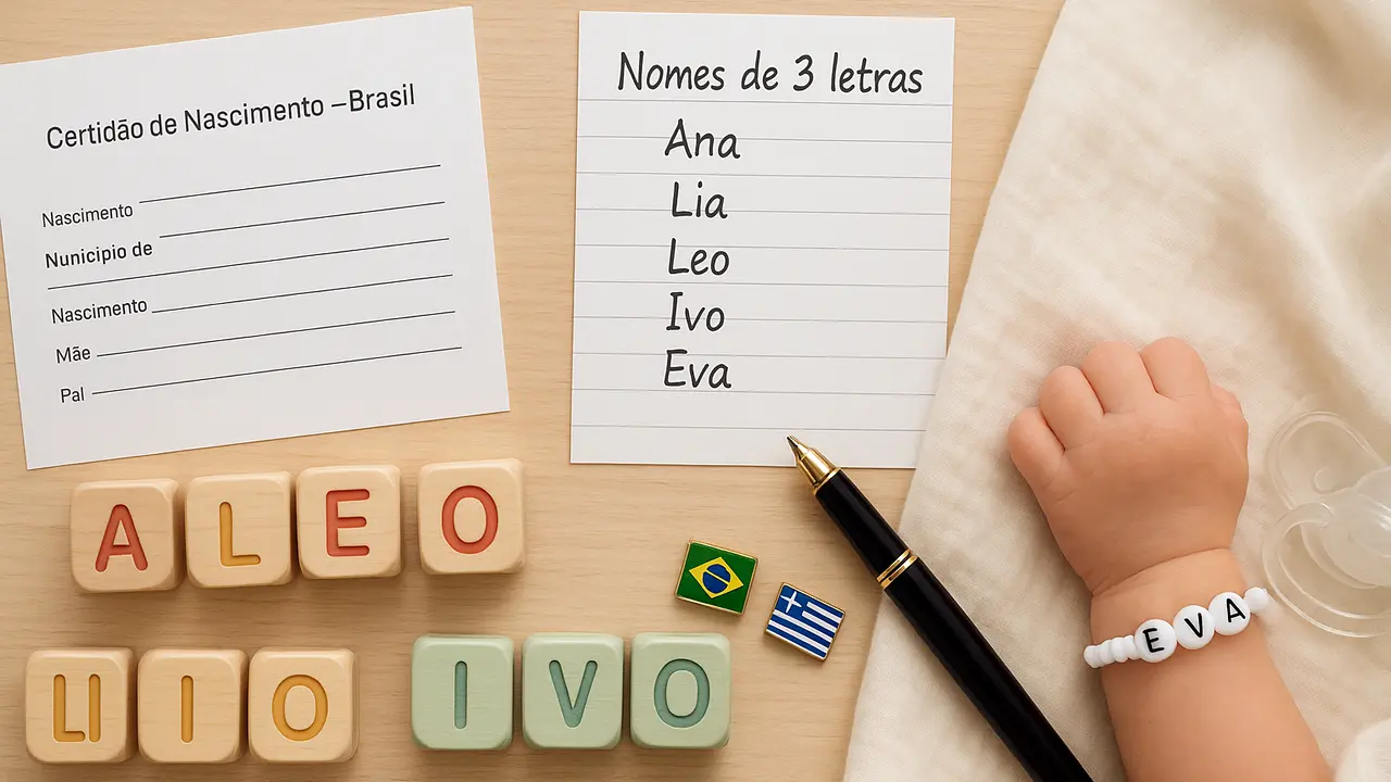 Nomes de 3 letras.