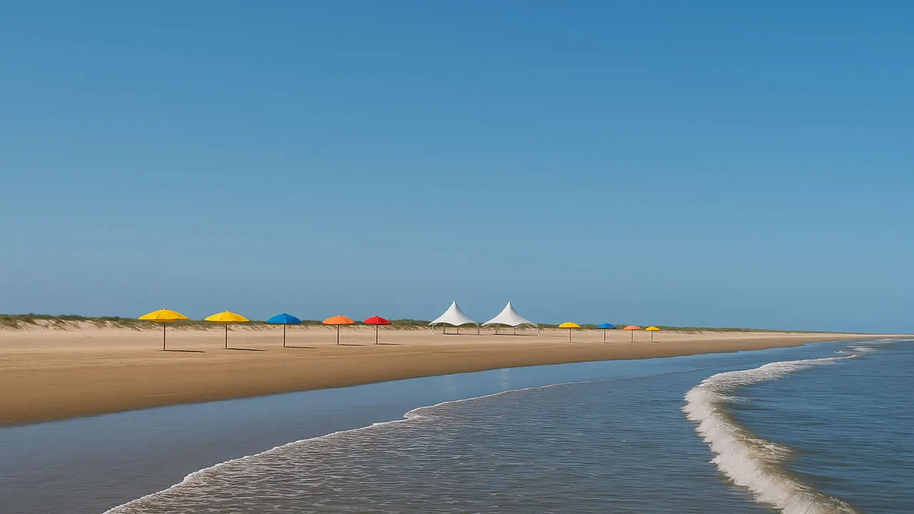 A praia brasileira tão extensa que pode ser vista do espaço