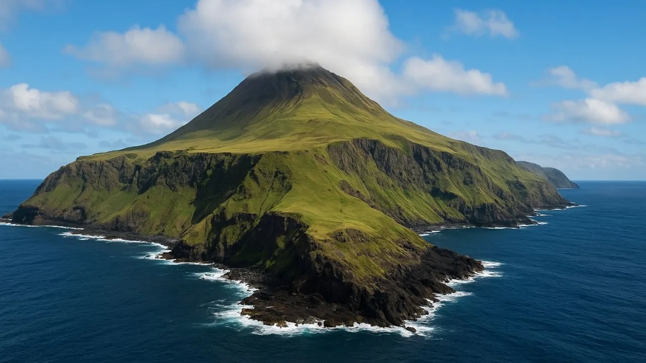Ilha Tristão da Cunha.